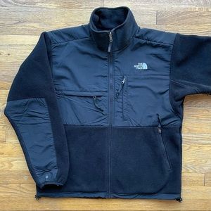 The North Face black fleece jacket